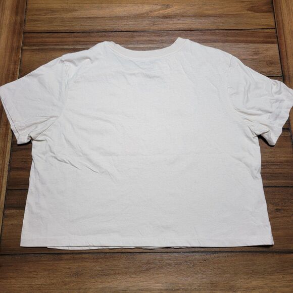 The Simpsons Crop SS White Tee Lisa Simpson - Size 2XL - Picture 3 of 4